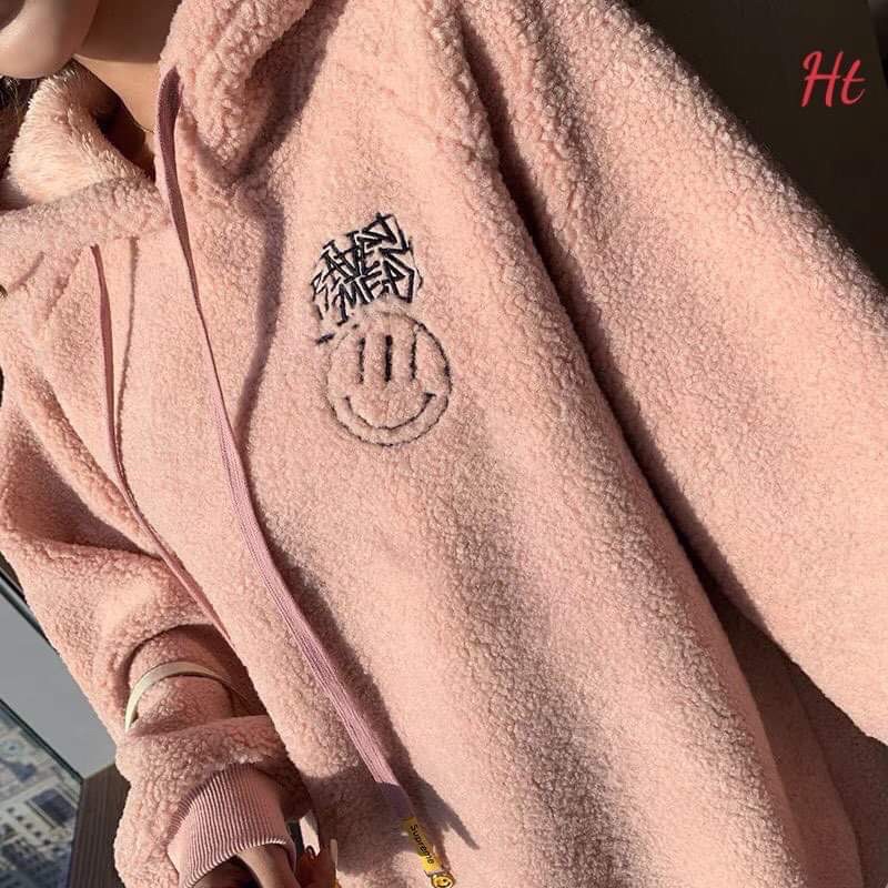 Áo lông mặt cười chữ tàu HT12