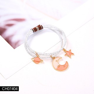 CH074 Cộc tóc CHARM Hàn Quốc - BST Goodnight - Moon Star