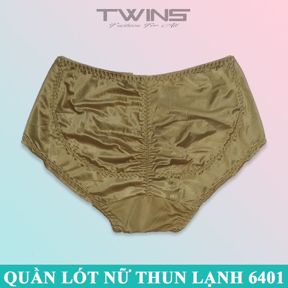 Quần lót nữ thun lạnh trơn cao cấp Voronin 6401 dạng cạp cao nâng mông ôm bụng chất thun mềm mịn size từ 55kg-65kg