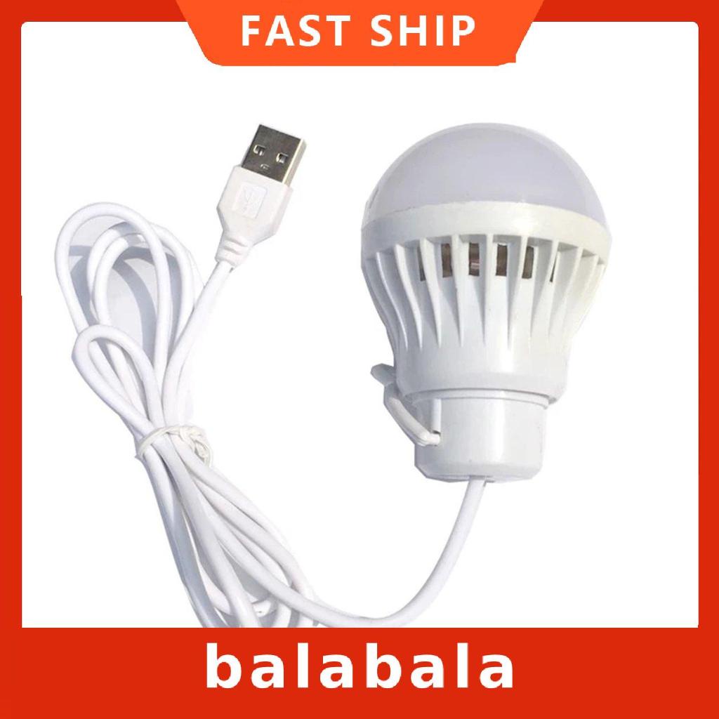 Bóng đèn LED 1.2m sạc cổng USB tiện dụng cho cắm trại/leo núi