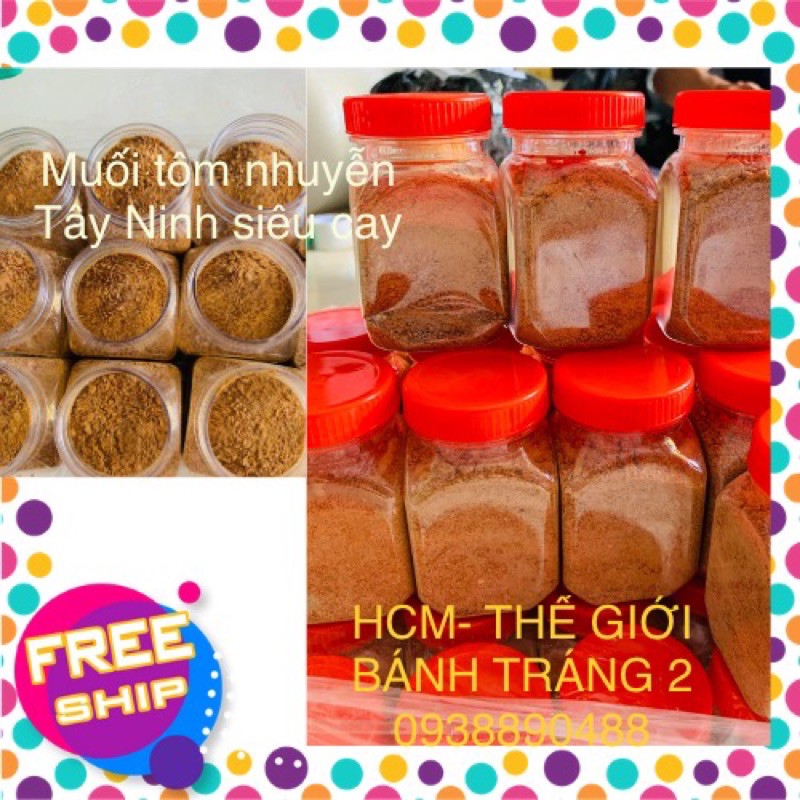 Hủ 100gr muối nhuyễn Tây Ninh hàng ngon nhất