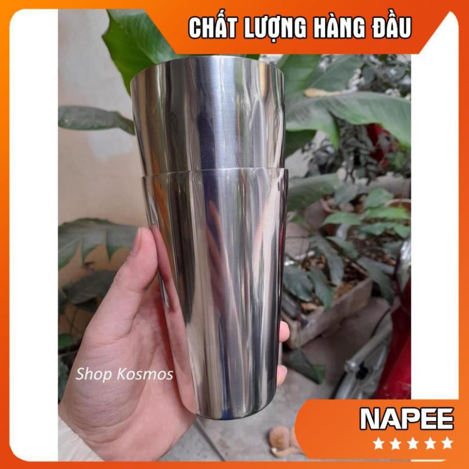 Bình lắc shaker 2 mảnh Boston 750ml - 550ml - Barista - Bartender Tin Dùng