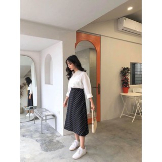 CHÂN VÁY CHẤM BI