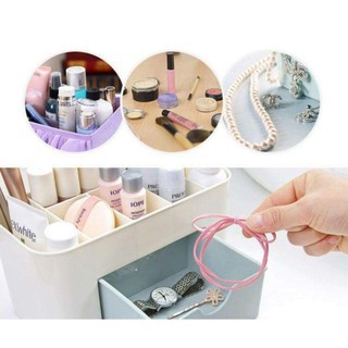 Kệ đựng mỹ phẩm, hộp đồ trang điểm mini tiện dụng đa năng Có Ngăn Kéo Tiện Ích