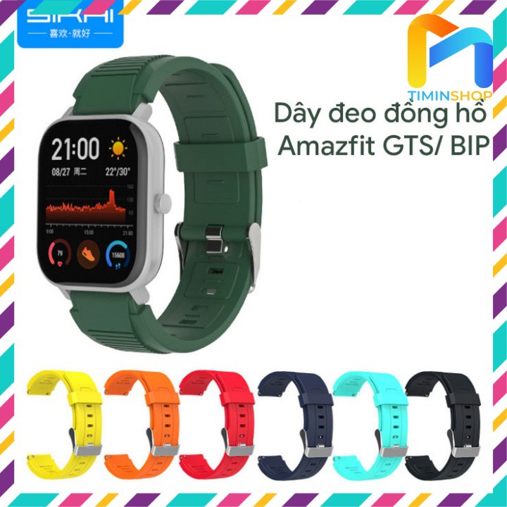 Dây đeo Amazfit GTS2/ GTS/ BIP - chính hãng SIKAI