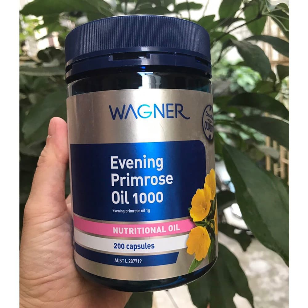 Tinh dầu hoa anh thảo Wagner Evening Primrose Oil 1000 200 viên