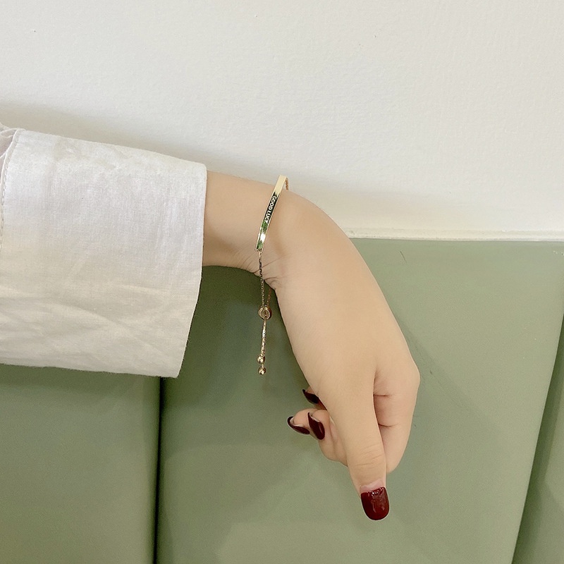 Vòng tay nữ, lắc tay sợi vàng dây rút phong cách hàn quốc - Mely D99 | BigBuy360 - bigbuy360.vn