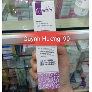 Dung dịch vệ sinh Quatid 120ml.