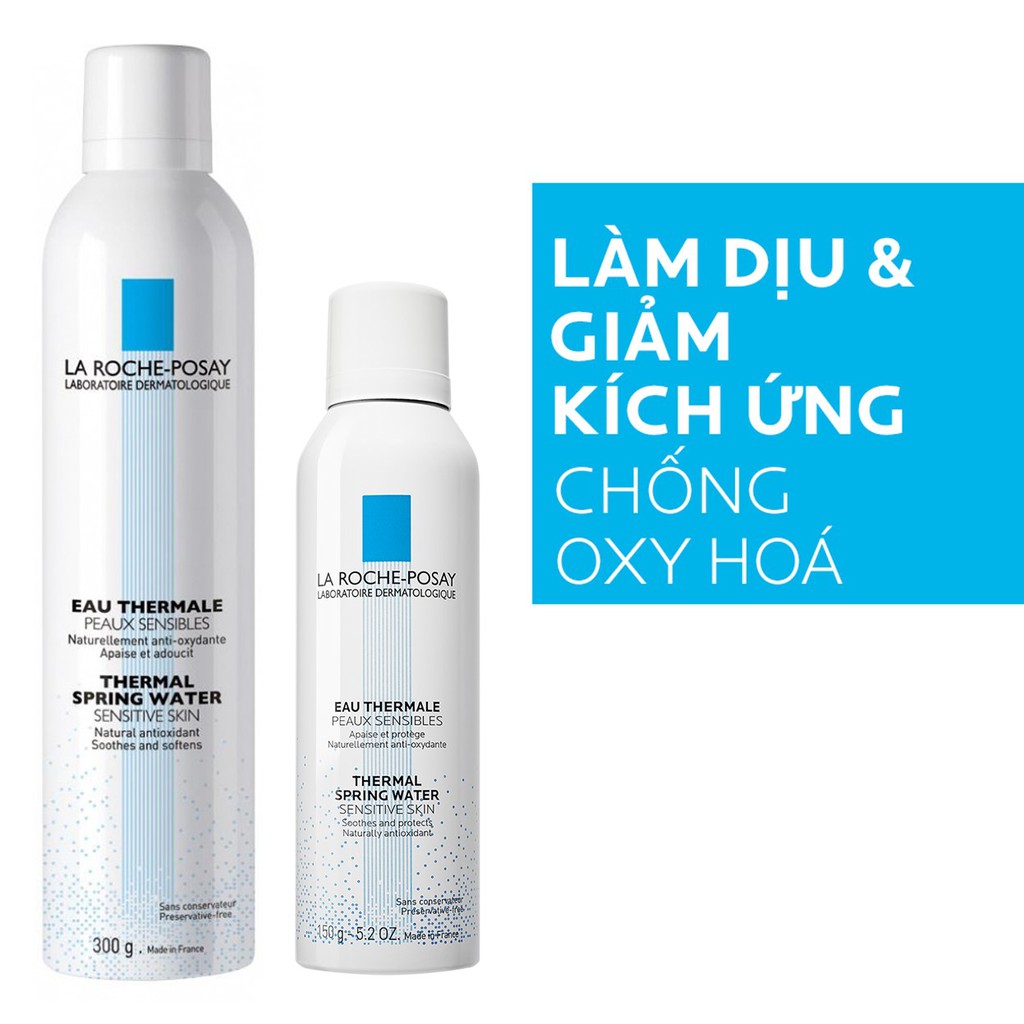 Xịt Khoáng La Roche-Posay Thermal Spring Water cấp ẩm, làm dịu và bảo vệ da (150g/300g) - chai Trắng | BigBuy360 - bigbuy360.vn