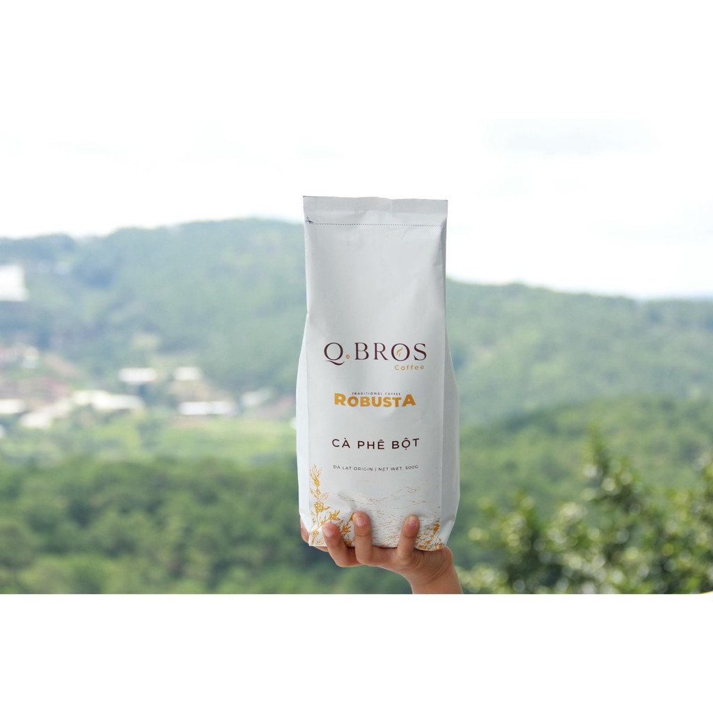 Cà phê bột pha phin "Q.Bros coffee" 500gram