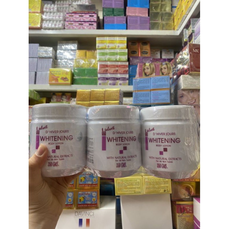 Kem Body Lotion Whitening Velvet Thái Lan
