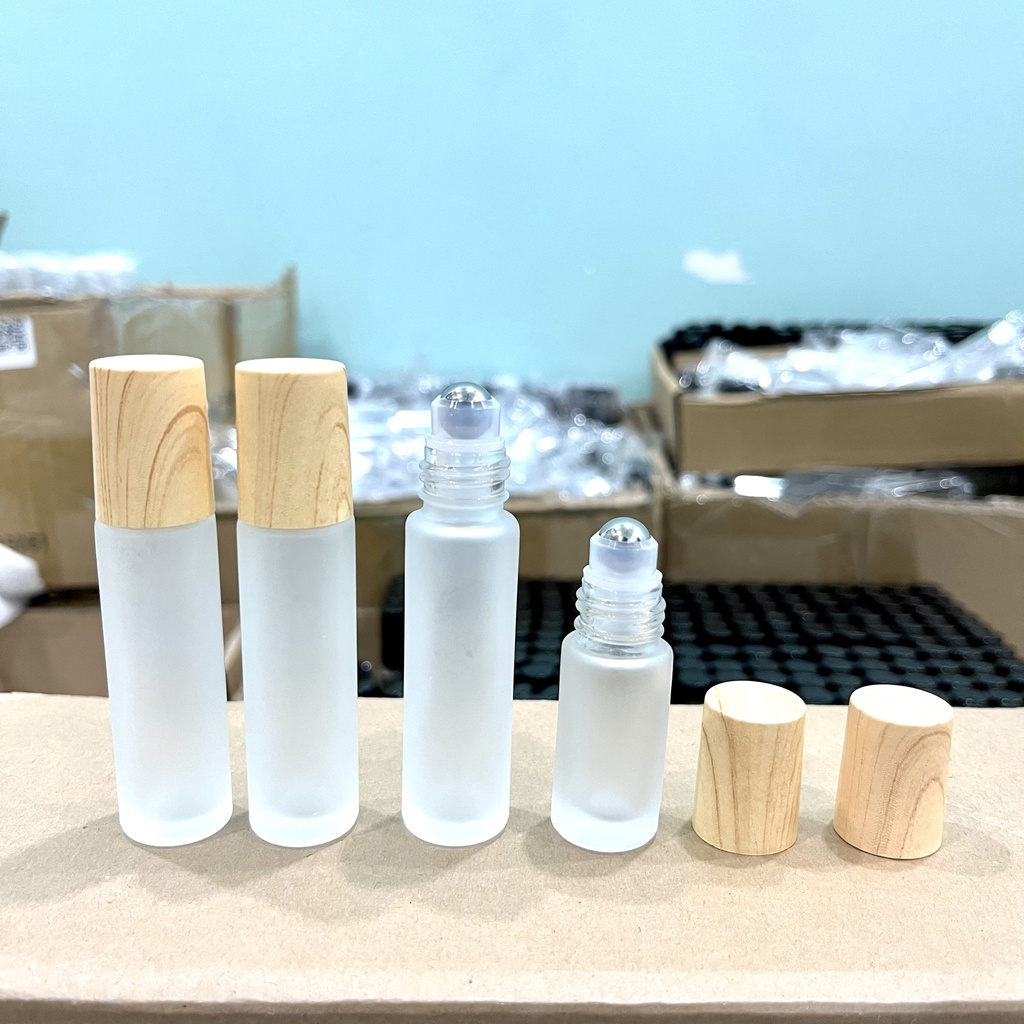Chai=Lọ đựng Nước Hoa Dạng Bi lăn Dung Tích 10ml