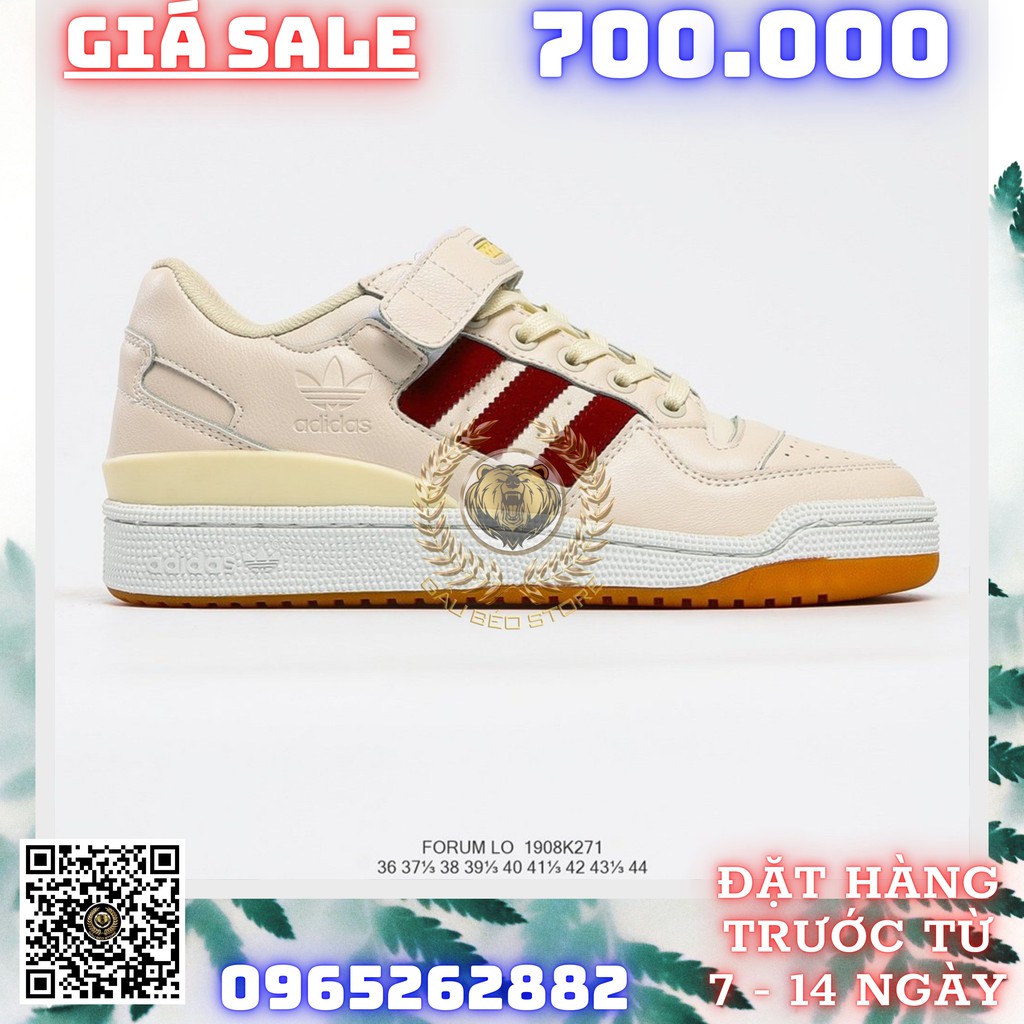 GIÀY SNEAKER MÃ SẢN PHẨM_ADIDAS FORUM LOW NHIỀU MÀU PHONG CÁCH FULLBOX + FREESHIP