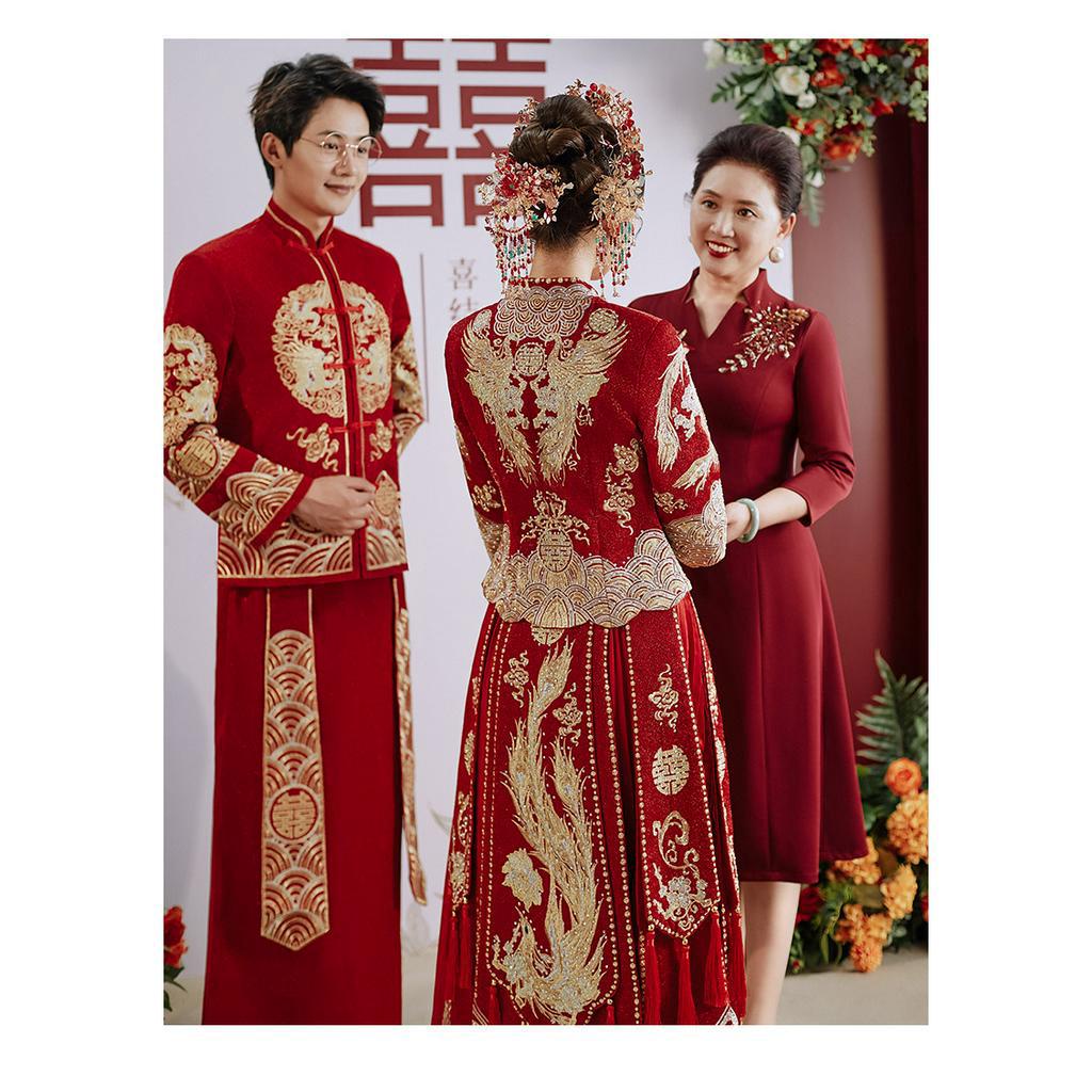 Bộ hỷ phục trung hoa cổ trang chụp ảnh cổ phục