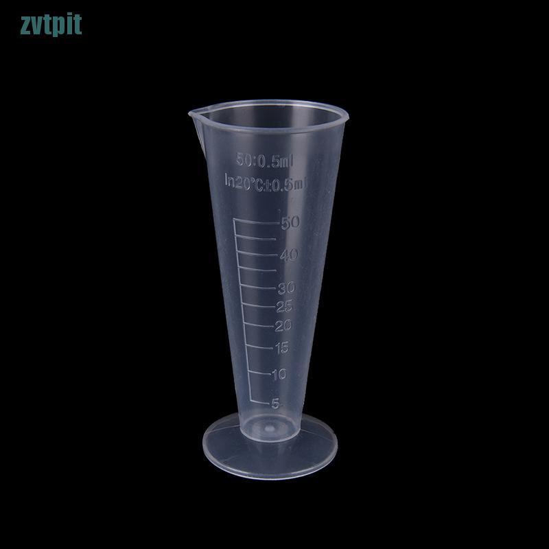 Cốc Đo Lường Bằng Nhựa Trong Suốt Dung Tích 50ml Tiện Dụng