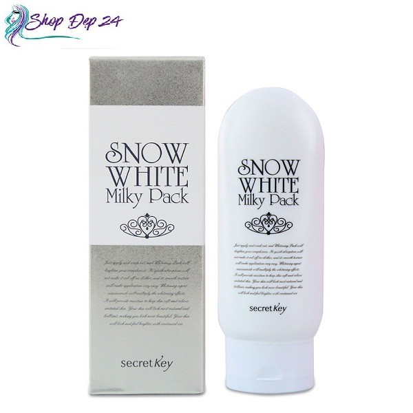 [Giá rẻ]  Kem dưỡng trắng body SECRET KEY Snow White Milky Pack 200g | BigBuy360 - bigbuy360.vn