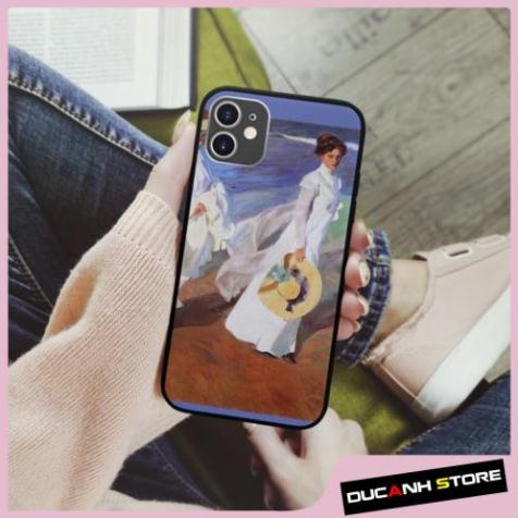Ốp lưng iphone hình woman painting collage art op art loại chống va đập  cho các dòng SAMSUNG PAP20211048