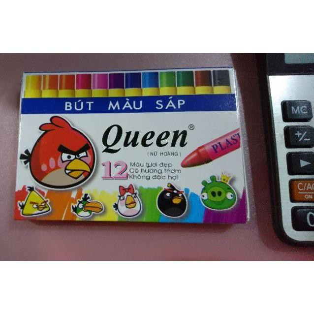 FREE SHIP 99K_ Sáp bút tô màu queen 12 màu và 18 màu