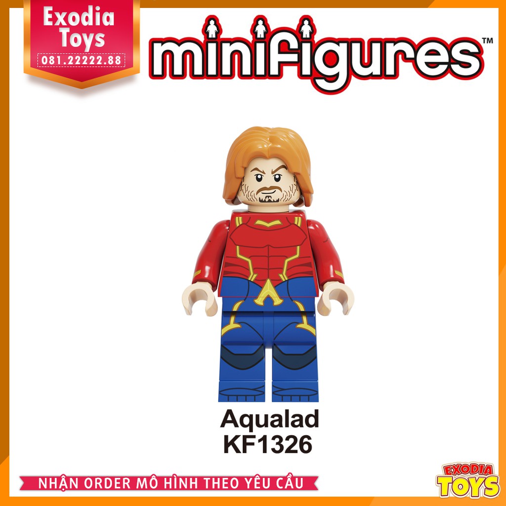 Xếp hình Minifigure siêu anh hùng Liên Minh Công Lý Young Justice - Đồ Chơi Lắp Ghép Sáng Tạo - KF6114