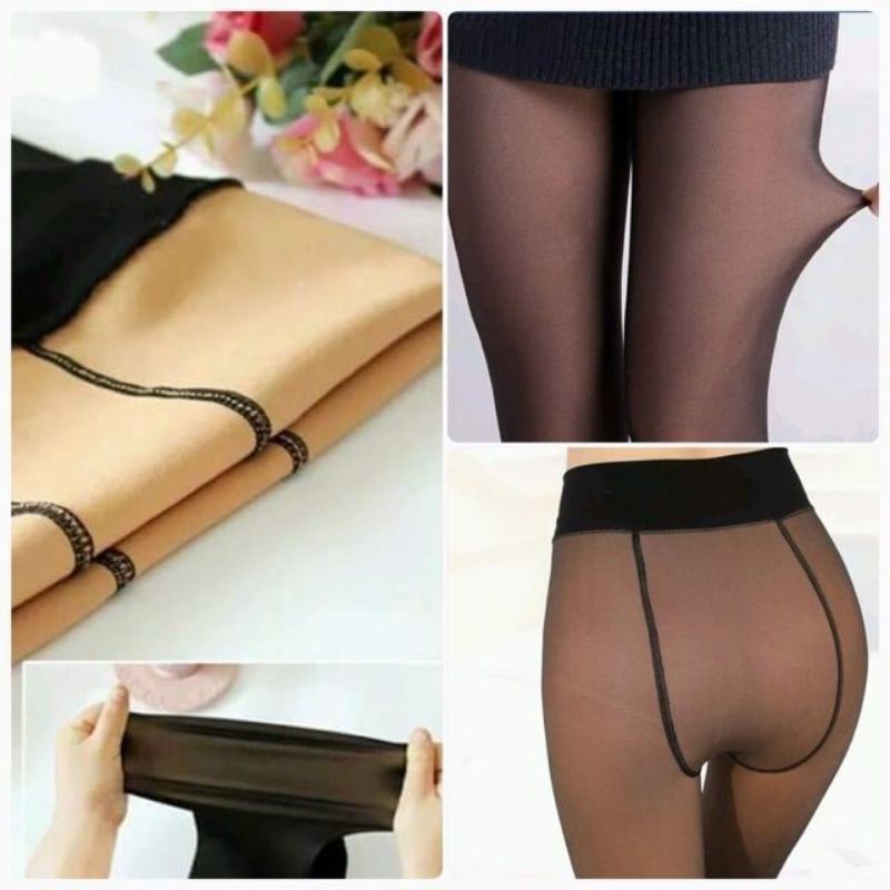 Quần tất đánh lừa thị giác, quần 2 da 3d6s