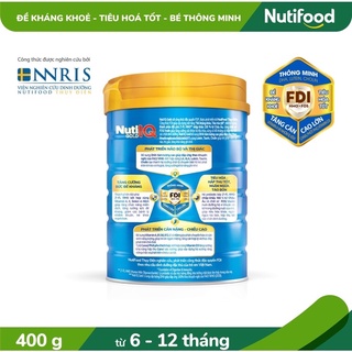 Sữa bột Nuti IQ gold số 2 400g