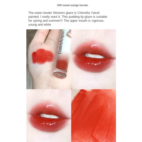 (Hàng Mới Về) Son Bóng Cappuvini Màu Cam / Cà Chua Dễ Thương | BigBuy360 - bigbuy360.vn