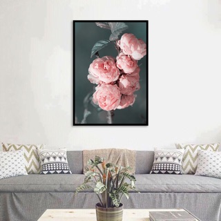 Tranh canvas hoa nghệ thuật - kèm khung tranh sr116