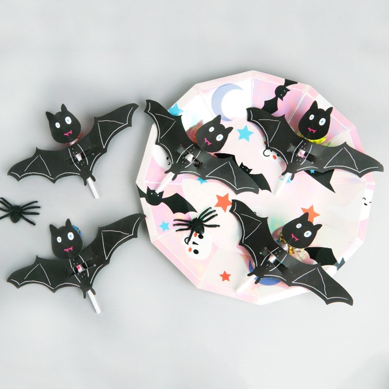 Set mô hình gắn que kẹo Halloween nhiều loại