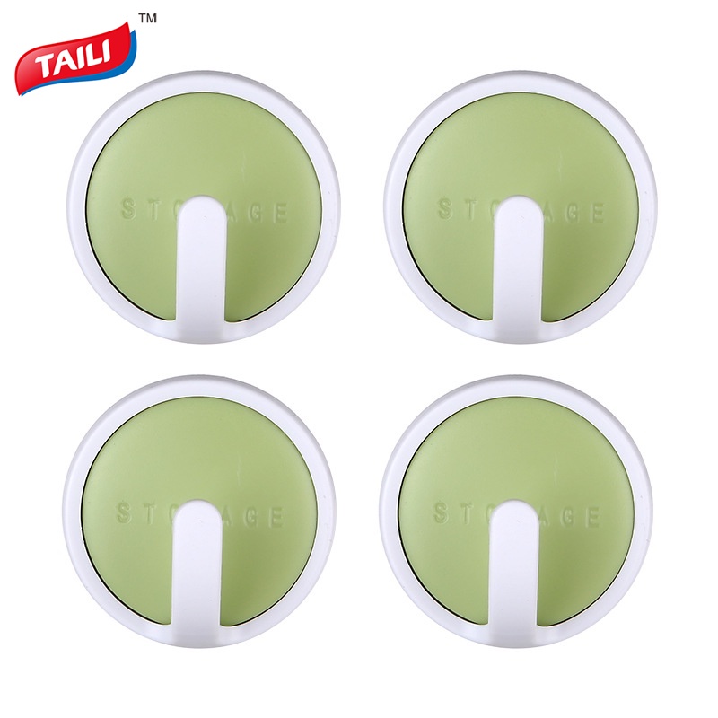 Móc TAILI treo tường không đục lỗ nhiều màu sắc tiện dụng và bền