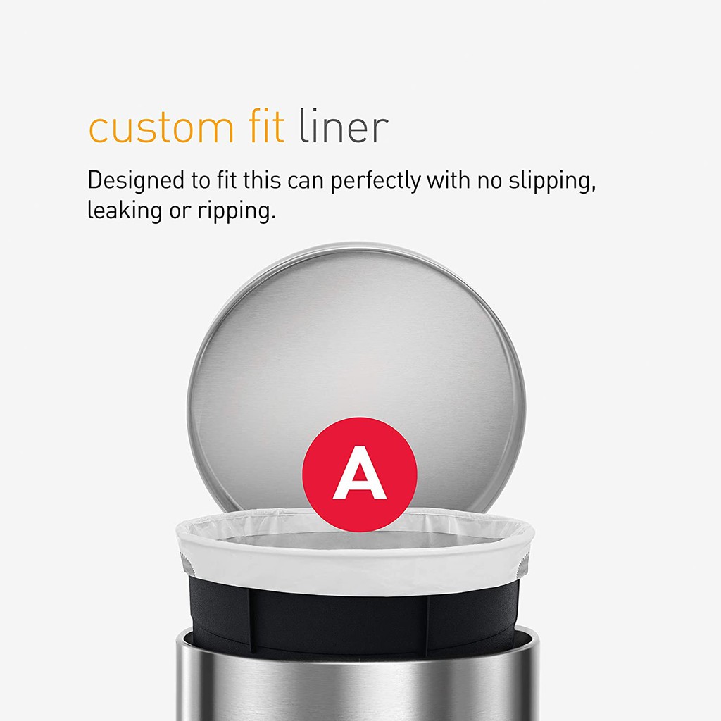 Thùng rác Simplehuman 4,5 lít