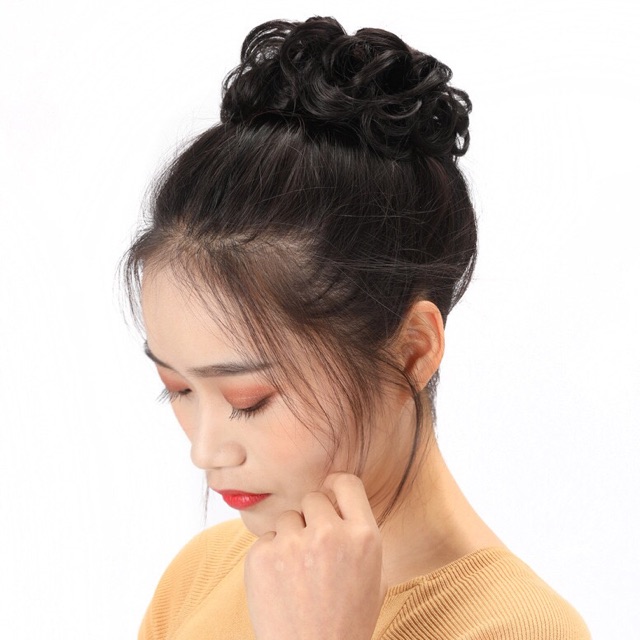 [TÓC GIẢ] [TÓC ĐẸP] BÚI XOĂN TIỆN DỤNG GIÁ RẺ
