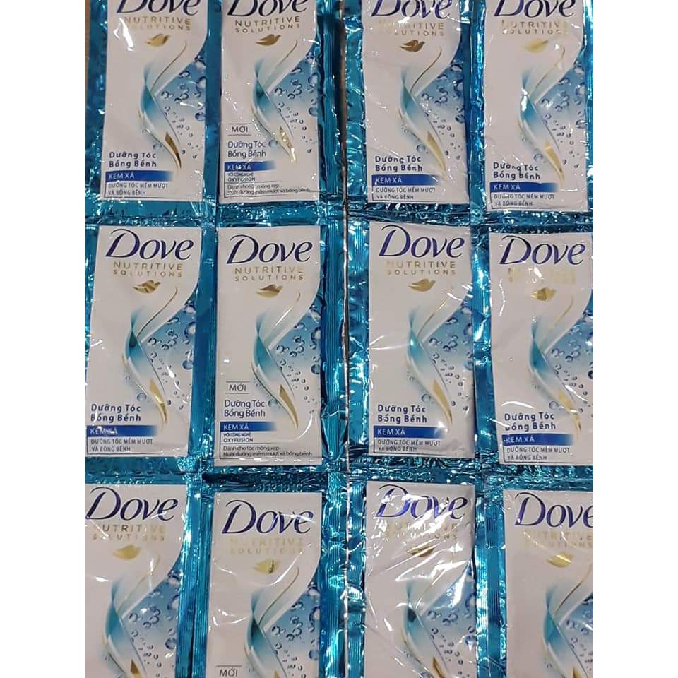 Combo 50 gói dầu xả DOVE bồng bềnh