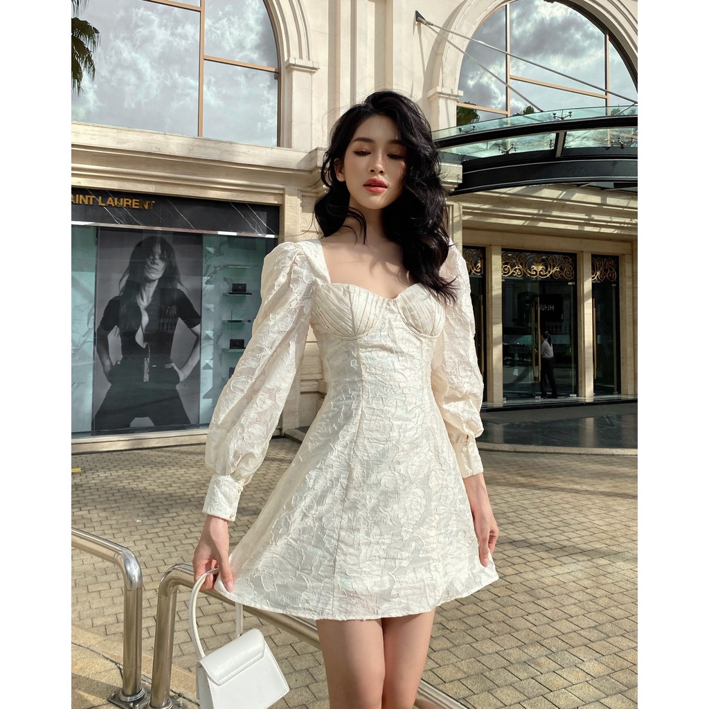 SAMIRA DRESS - Váy cúp ngực xếp ly - Thiết kế bởi IAMCOCO.OFFICIAL