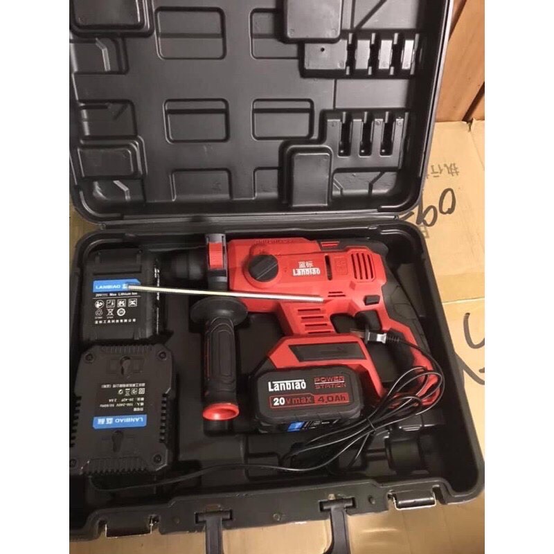 Máy khoan bê tông pin LanBIAO 808 20V hàng nội địa không chổi than