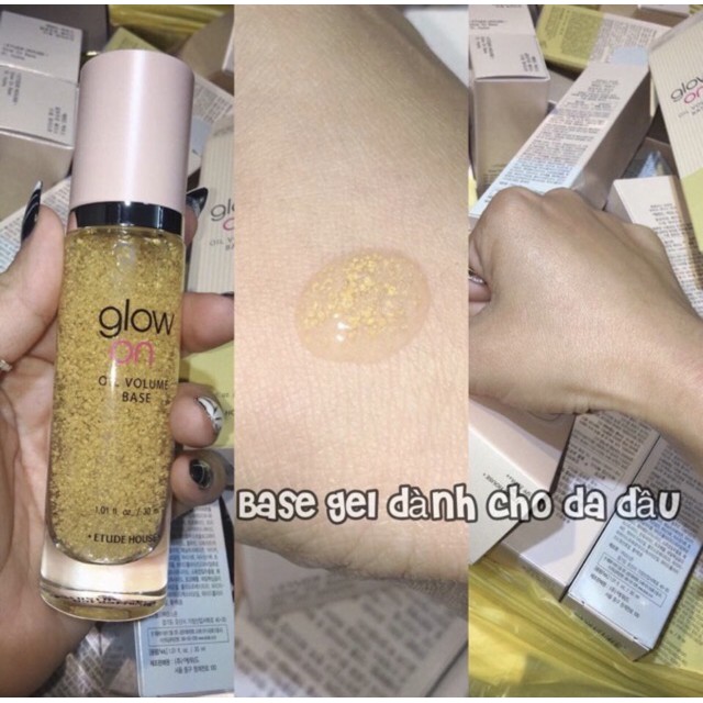 Kem lót Glow On - Hàn Quốc Dành Cho Da Dầu