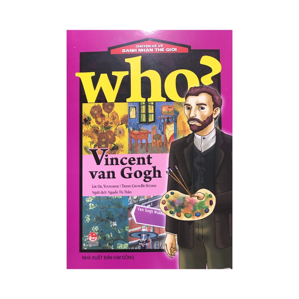 Sách - Chuyện kể về danh nhân thế giới Who? Vincent van Gogh
