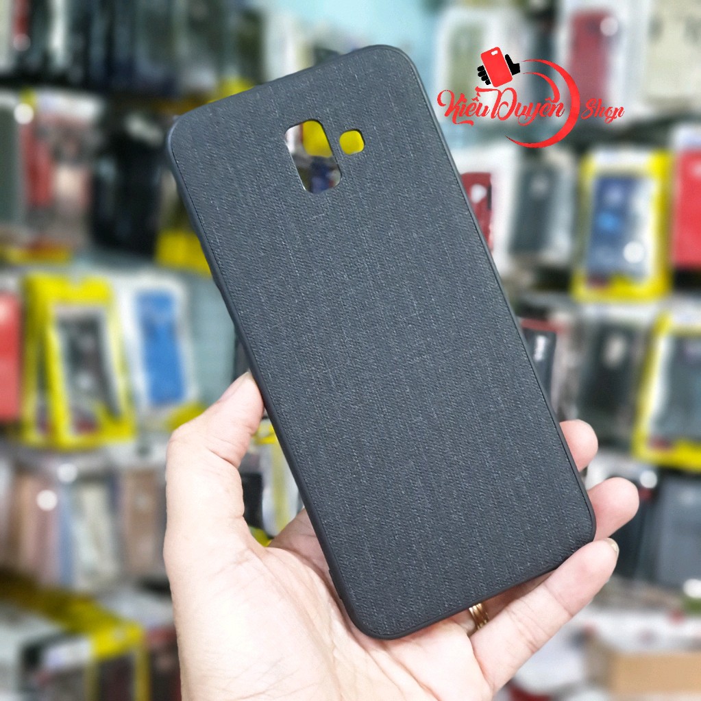 Ốp lưng Samsung Galaxy J6+ (J6 Plus),Ốp lưng vải