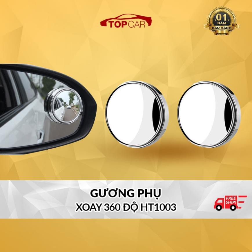 ⚡CẦN THIẾT⚡Gương Cầu Lồi 360 Độ Có Viền BH-1003 Gắn Gương Chiếu Hậu Xe Hơi, Ô Tô Xe Máy