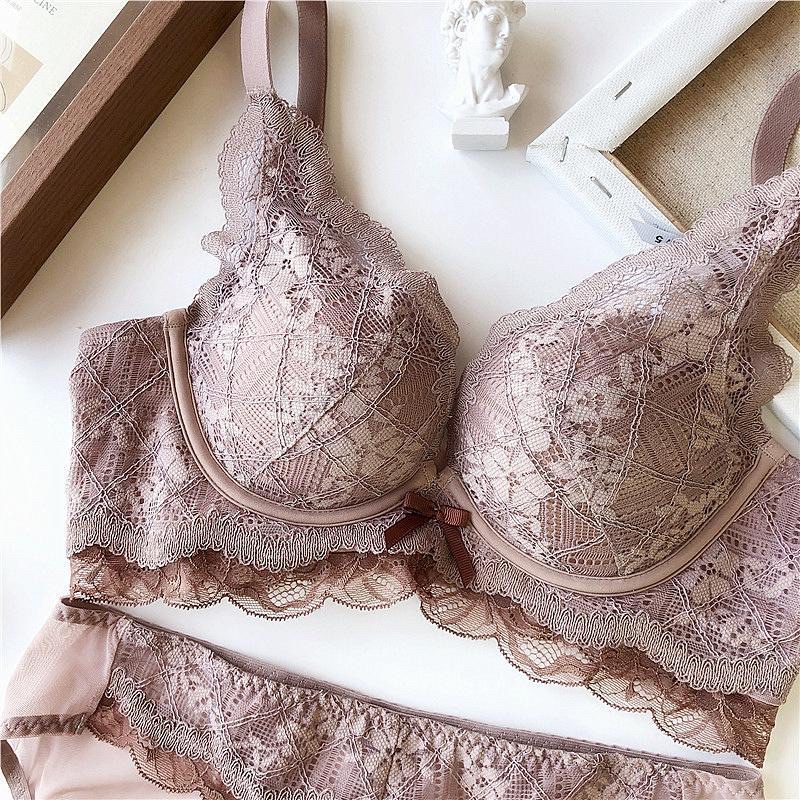 Bộ lót ren cao cấp không gọng-Nâng ngực đỉnh cao(Hàng Cao Cấp) | BigBuy360 - bigbuy360.vn