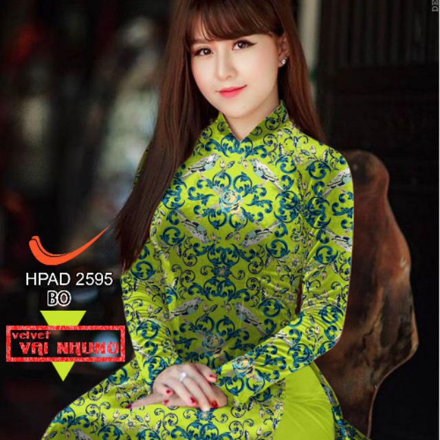 Vải nhung in3D
