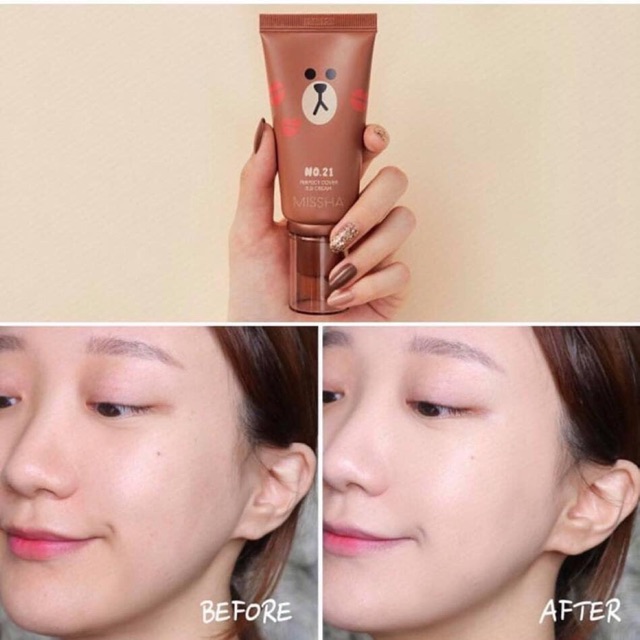 KEM NEN BB Cream SPF42/PA+++ phiên bản LINE FRIEND