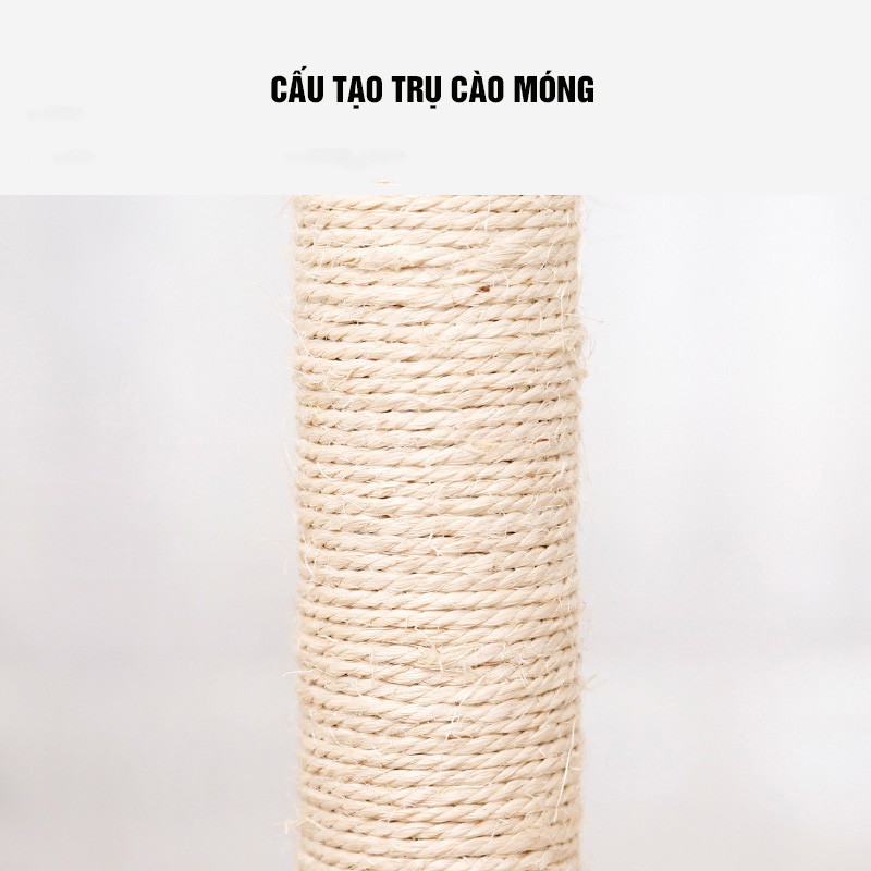 Cây cào móng 3 tầng cho mèo - Cat Tree