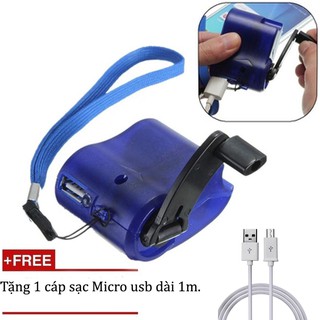 Dụng cụ sạc pin quay tay