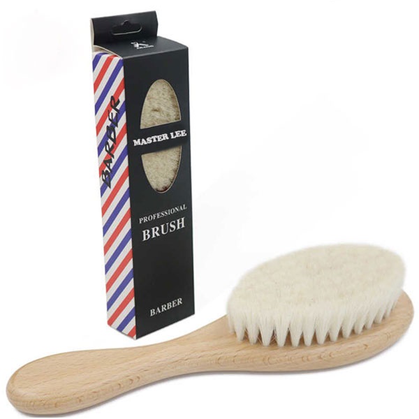 Chổi Phủi Tóc Barber Fade Cán Gỗ Termax Brush