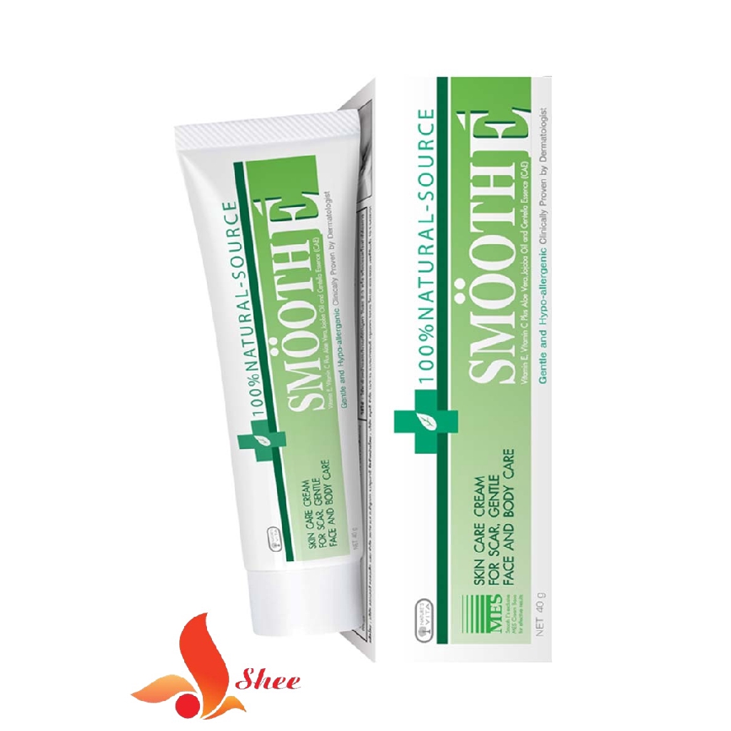 (Nội địa Nhật) Kem giảm thâm SmoothE Natural Source Tuýp 15g và 40g