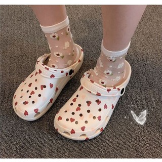 ( Sẵn 38-39 ) Dép Sục trái tim Ulzzang - US382