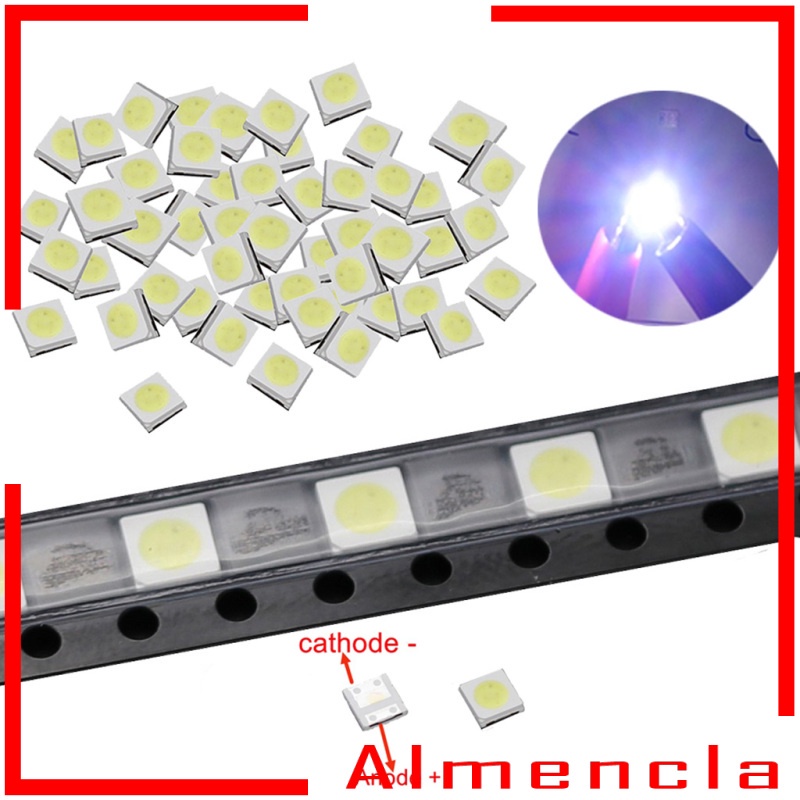 Set 50 đi ốt đèn LED COB 3535 1W 3V ánh sáng trắng công suất cao | BigBuy360 - bigbuy360.vn