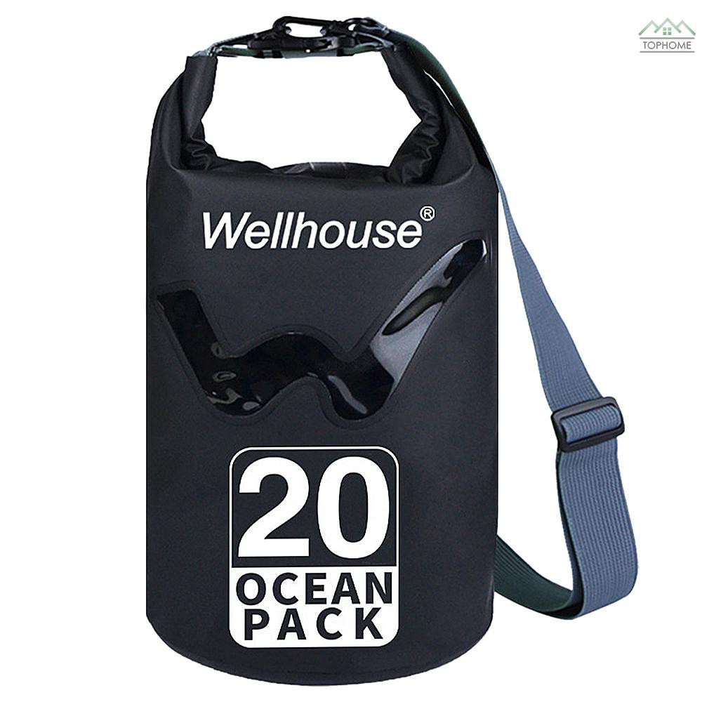 Túi đeo vai không thấm nước đựng đồ khô để chèo thuyền kayak trên bãi biển