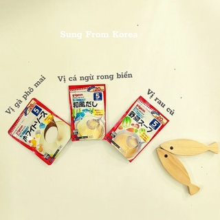 Bột chế biến nước dùng daishi pigeon nhật bản cho bé ăn dặm