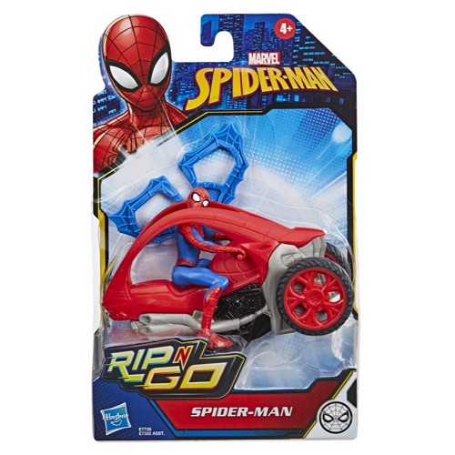 [Mã BMBAU50 giảm 7% đơn 99K] Đồ chơi Hasbro người nhện thần tốc Spiderman Rip N Go E7332 (Giao mẫu ngẫu nhiên)